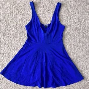 Royal Blue Romper - EXPRESS